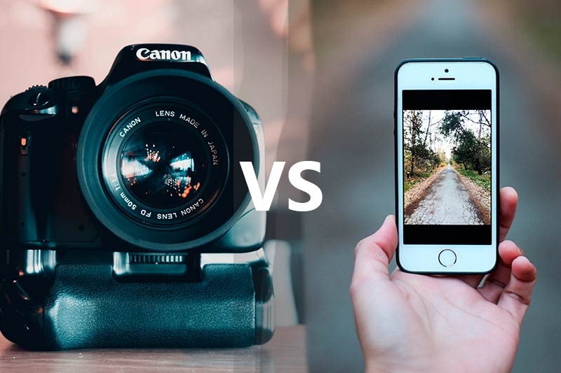camera vs celular