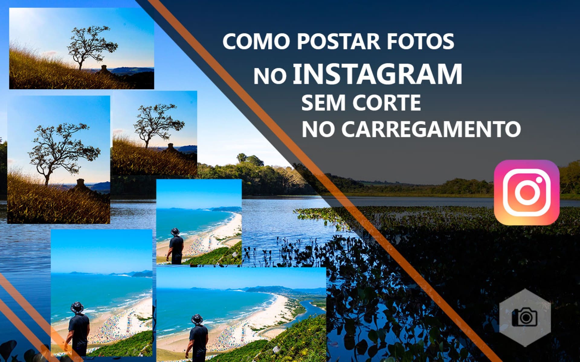 Como postar fotos no instagram sem corte no carregamento